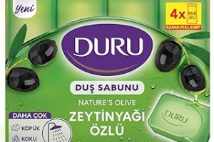 DURU Natural Olive Zeytinyağlı Sabun, 150 Gramx4 — %21 İndirim | Amazon TR Fırsatı