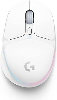 Logitech G705 Aurora Kablosuz Oyuncu Mouse, Özelleştirilebilir LIGHTSYNC RGB Aydınlatma, Lightspeed Kablosuz, Bluetooth Bağlantısı, Hafif, PC/Mac/Dizüstü Bilgisayar ile Uyumlu, Beyaz