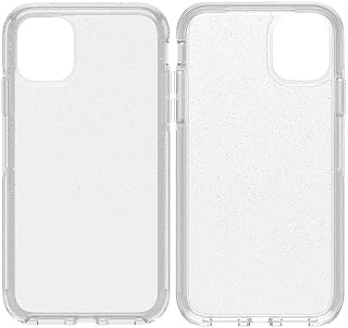 OtterBox iPhone 11 Simetri Serisi Kılıf - STARDUST (GÜMÜŞ FLAKE/CLEAR), ultra şık, kablosuz şarj uyumlu, yükseltilmiş kenarlar kamerayı ve ekranı korur