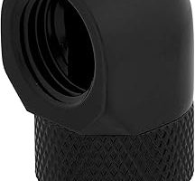 Corsair Hydro X Series 90° uç adaptörü döndürülebilir (ikili paket, G1/4 inç BSPP adaptör dişlisi, pirinç üretim dayanıklılık, güvenli dönme mekanizması, yüksek akış hızları için tasarlanmıştır) siyah — %64 İndirim | Amazon TR Fırsatı