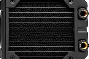 Corsair Hydro X Serisi, XR5 120 mm radyatör (tekli 120 mm fan sabitlemeleri, kolay kurulum, yüksek kaliteli poliüretan kaplama, entegre vida kılavuzları) siyah — %61 İndirim | Amazon TR Fırsatı
