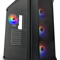 Dark Guardian 4x12cm Dual RGB Fan USB3.0 T-Glass ATX Oyuncu Kasası — %33 İndirim | Amazon TR Fırsatı