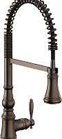Moen Weymouth Yağla Pürüzlü Bronz Tek Saplı Yaylı Aşağı Çekmeli Mutfak Bataryası Power Boost’lu, S73104ORB — %69 İndirim | Amazon TR Fırsatı