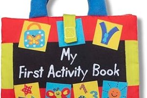 Melissa & Doug K’S Kids My First Activity Book 8 sayfalı yumuşak kitap, bebekler ve bebekler için — %27 İndirim | Amazon TR Fırsatı