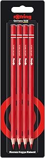 Rotring Kırmızı Kopya Kalemi, 4'lü Paket