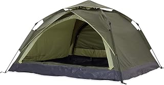 Lumaland Kamp çadırı, hafif açılır çadır, 2 – 3 kişilik, kubbe çadır, trekking ve festival Iglo çadırı, hızlı çadır, su geçirmez, 210 x 190 x 110 cm, rüzgar ve güneş koruması, 1 ve 2 girişli