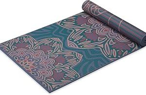Gaiam Yoga Mat – Premium 6mm Print Reversible Extra Thick Non Slip Exercise & Fitness Mat for All Types of Yoga, Pilates & Floor Workouts (68″ x 24″ x 6mm Thick) — %39 İndirim | Amazon TR Fırsatı