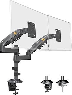 North Bayou NB H180 Çift Kol 17-35 inch Amortisörlü 2-9 kg Profosyonel Monitör Standı