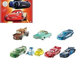 Filmlerden ilham alan, koleksiyona uygun ve 1:55 ölçekli Mattel Disney ve Pixar Cars 10’lu metal mini yarış arabası seti, HBW15 — %26 İndirim | Amazon TR Fırsatı