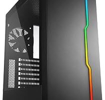 SHARKOON KASA MID TOWER PSUSUZ 1XFAN RGB SLIDER BLACK — %28 İndirim | Amazon TR Fırsatı