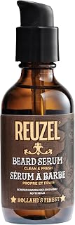 REUZEL Temiz ve Taze Sakal Serumu, Nemlendirici, Komedojenik Olmayan, Doğal, Yağsız Kaplama, 2 oz
