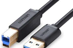 Ugreen USB-A 3.0 & USB-B 3.0 Yazıcı Kablosu, 1 Metre, Siyah — %22 İndirim | Amazon TR Fırsatı