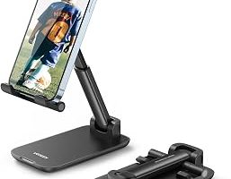 UGREEN Katlanabilir Telefon Tutacağı iPhone ile Uyumlu Galaxy Redmi Huawei (Siyah) — %30 İndirim | Amazon TR Fırsatı
