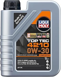 Liqui Moly Top Tec 4210 0W-30 1 Litre Otomotiv Bakım Ürünü