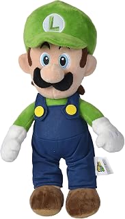Simba, 109231011, Super Mario Luigi Peluş Figür, Özel ve Detaylı Tasarım, Dayanıklı Kumaş, 30 Cm