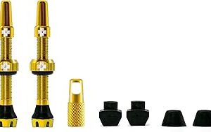 Muc-Off Tubeless Valves V2, Gold 44mm – Tubeless Valf, Tüpsüz Lastikler için Valf Çekirdeği Sökme Aleti ile Gövdeleri – Presta Valf Gövde Kapakları Dahil — %45 İndirim | Amazon TR Fırsatı
