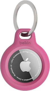 Belkin AirTag için Anahtarlıklı Kılıf - Pembe
