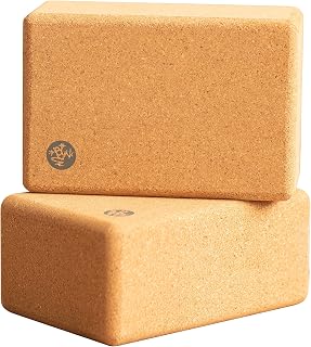 Manduka Yoga-Block, belastbares Material, tragbar und leicht zu greifen, bequeme Kanten, verschiedene Stile und Größen.