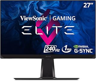 Viewsonic XG271QG 27” 2K Nano IPS 1ms 240Hz Ergonomik Elite Gaming Monitor, Gerçek G-Sync 2HDMI DP, Siyah — %26 İndirim | Amazon TR Fırsatı