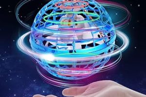 Uçan Küre Topu, Mini El Kumandalı Drones UFO Oyuncak, Uçan Fidget Küre Bumerang Spinner 360° Dönebilen LED Işıklı, Çocuklar ve Yetişkinler için Hediye — %53 İndirim | Amazon TR Fırsatı