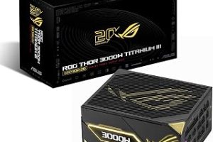 ASUS ROG Thor 3000W Titanyum III 20. Yıl Güç Kaynağı ATX 3.1 — %24 İndirim | Amazon TR Fırsatı