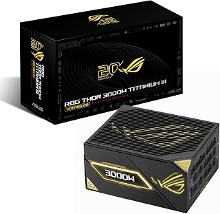 ASUS ROG Thor 3000W Titanyum III 20. Yıl Güç Kaynağı ATX 3.1
