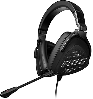 ASUS Rog Delta S Animate 7.1 Ess Quad Dac Ai Mic Özellikli Dairesel Rgb Aydınlatma USB-C Bağlantılı Rgb Oyuncu Kulaklığı