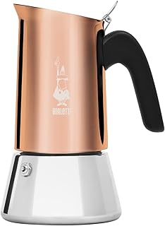 Bialetti – Venus: 4 Cups Ocak Üstü Espresso Pişirici – 170ml – Kahverengi, Gümüş Renk – Paslanmaz Çelik Gövde – Patentli Güvenlik Valfi – Tüm Ocak Türleri İçin Uygundur (İndüksiyon Dahil) — %50 İndirim | Amazon TR Fırsatı