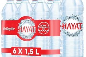 Hayat Doğal Mineralli Su 6×1,5 L — %22 İndirim | Amazon TR Fırsatı