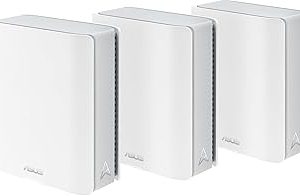 ASUS ZenWiFi BT8 3’lü paket, WiFi 7 Mesh sistemi, çift bant, 14 Gbps, 750 m2, 2,5 G çift bağlantı noktaları, güvenlik ve ebeveyn kontrolleri dahil, Smart Home Master SSIDs, 4G ve 5G Mobil Tethering — %40 İndirim | Amazon TR Fırsatı