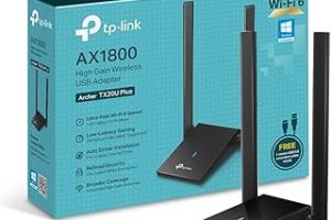 TP-Link Archer TX20U Plus, AX1800 Mbps Çift Antenli Yüksek Kazanımlı Kablosuz USB Adaptör, 1 metre USB 3.0 kablosu, Beamforming, MU-MIMO, Düşük Gecikmeli Oyun Deneyimi, WPA3, Kolay Kurulum — %25 İndirim | Amazon TR Fırsatı