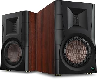 HiVi-Swans D200 5″ Bluetooth Hoparlör Seti – TV/Pikap/PC/Monitör için Aktif Masaüstü Stereo Hoparlörler – 5 inç Yakın Alan Bilgisayar Hoparlörleri 260w RMS – Ahşap Desenli (Çift) — %41 İndirim | Amazon TR Fırsatı