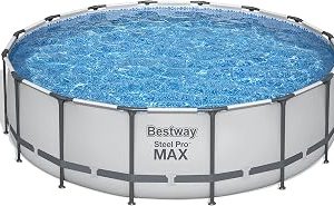 Bestway Steel Pro MAX™ Yer Üstü Havuz Seti Yuvarlak 4,88 m x 1,22 m — %53 İndirim | Amazon TR Fırsatı