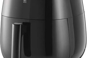 Zwilling Air Fryer/Sıcak Hava Fritözü, 4 L, 6 Program, 1.400 Watt, Yağsız Kızartma ve Pişirme, Tarif Kitabı Dahil, Siyah — %52 İndirim | Amazon TR Fırsatı