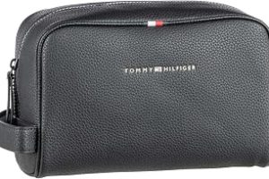 Tommy Hilfiger Erkek ESSENTIAL PU WASHBAG Çanta Black Tek Beden — %46 İndirim | Amazon TR Fırsatı