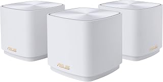 ASUS XD5 (W-3-PK) WIFI6-Gaming-Ai Mesh-AiProtectionPro-Bulut-Kablosuz Ağ Dağıtım Mesh Sistemi (Üçlü İkili Paket)