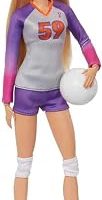 Barbie Sporcu Bebekler, üniforması ve topuyla Barbie Voleybolcu Bebek ile aksesuarları, HKT72 — %30 İndirim | Amazon TR Fırsatı