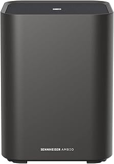 Sennheiser AMBEO Sub - 350 W Subwoofer, 27 Hz'e Kadar Derin Bas, Class-D Amfi, Multi-sub Teknolojisi - Siyah