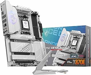 MSI MPG X870E EDGE TI WIFI AM5 DDR5 8400MHZ(OC) USB4 4x M.2 HDMI 5G LAN WIFI 7 RGB ATX