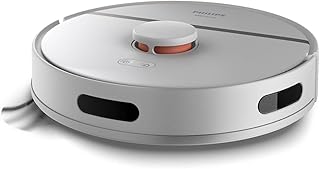 PHILIPS XU3000/02 Aqua Islak ve Kuru 3000 Serisi Temizlik Robotu, 4000 Pa Emiş Gücü, Tek Şarjla 230 Dakikaya Kadar Temizlik, LiDAR