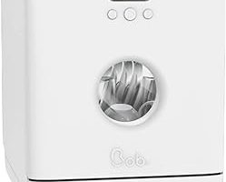 Bob Taşınabilir, 3L Su Kapasiteli Mini Bulaşık Makinesi | Karavan, Tekne, Ofis ve Küçük Mutfaklar İçin Bulaşık Makinesi, BEYAZ MAT KAPAK — %23 İndirim | Amazon TR Fırsatı