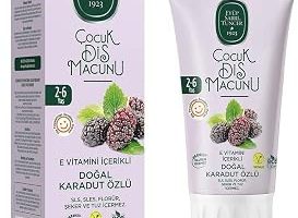 EYÜP SABRİ TUNCER Doğal Karadut Özlü Çocuk Diş Macunu 60ml — %21 İndirim | Amazon TR Fırsatı