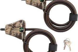 Master Lock Kablo Kilidi, Python Ayarlanabilir Anahtarlı Kablo Kilidi, 6 ft Uzun Kablo, 2 Paket Yosunlu Meşe Ülke DNA Kamuflajı — %38 İndirim | Amazon TR Fırsatı