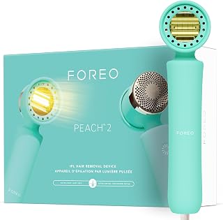 Foreo ' PEACH 2 IPL epilasyon cihazı, lazerli epilasyon ve kadın epilatörüne alternatif, vücut ve yüz için kalıcı epilasyon - 10 dakika tedavi - cilt soğutma teknolojisi