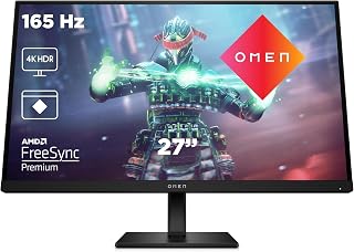 HP OMEN 27k 780G8E9 27 inç 144Hz 1ms (HDMI + Display) Hoparlör Pivot Asansör FreeSync Premium 4K UHD IPS Gaming Monitör