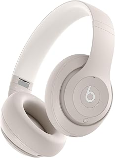 Beats Studio Pro - Gürültü Önleme Özellikli Kablosuz Bluetooth Kulaklık - Kişiselleştirilmiş Uzamsal Ses, USB-C Kayıpsız Ses, Apple ve Android Uyumluluğu, 40 Saate Varan Pil Ömrü - Kum Taşı