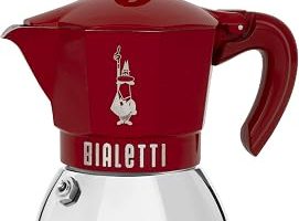Bialetti – Moka Exclusive İndüksiyon: 4 Cups Ocak Üstü Espresso Pişirici – 200ml – Kırmızı Renk – Alt Hazne: Dış Paslanmaz Çelik İç Alüminyum – İndüksiyon Ocak Türleri İçin Uygundur — %29 İndirim | Amazon TR Fırsatı