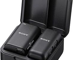 Sony ECM-W3S | Akış, Podcast ve toplantılar için kablosuz mikrofon sistemi, tek mikrofon için, siyah — %23 İndirim | Amazon TR Fırsatı