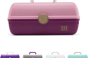 Caboodles On-The-Go Kız Makyaj Kutusu, Menekşe Üzerinde İki Renkli Pembe, Sert Plastik Makyaj Düzenleyici Kutusu, Dahili Ayna, Güvenli Seyahat için Güvenli Mandal, Büyük Eşyalar için Geniş Saklama — %50 İndirim | Amazon TR Fırsatı