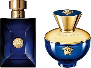 Versace Dylan Blue Pour Homme EDT Erkek Parfüm, 100 ml x Versace Dylan Blue Pour Femme EDP Kadın Parfüm, 100 ml